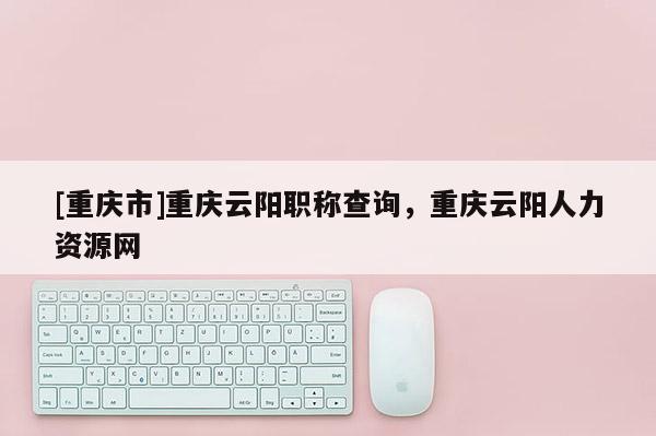 [重慶市]重慶云陽職稱查詢，重慶云陽人力資源網