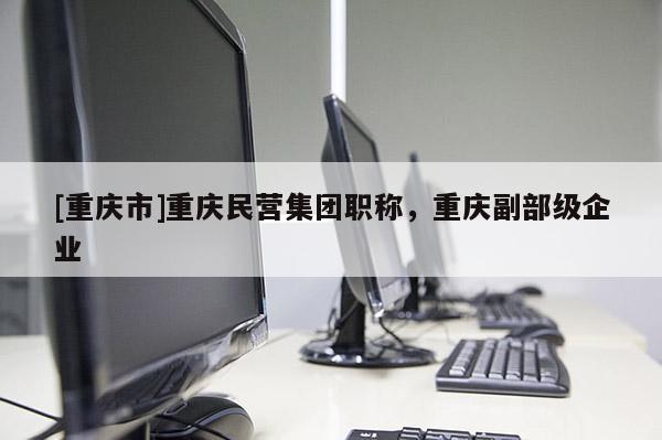 [重慶市]重慶民營(yíng)集團(tuán)職稱，重慶副部級(jí)企業(yè)