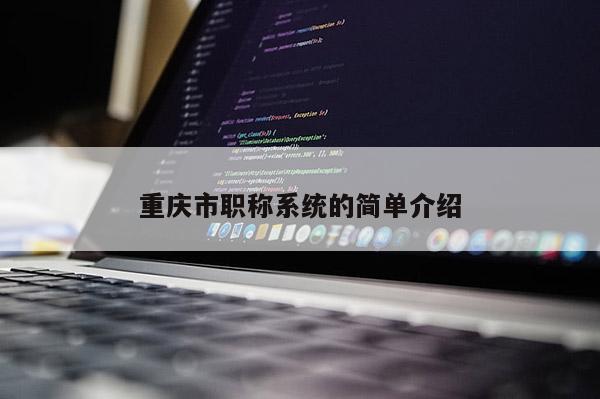 重慶市職稱系統(tǒng)的簡(jiǎn)單介紹
