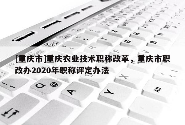 [重慶市]重慶農(nóng)業(yè)技術(shù)職稱改革，重慶市職改辦2020年職稱評定辦法